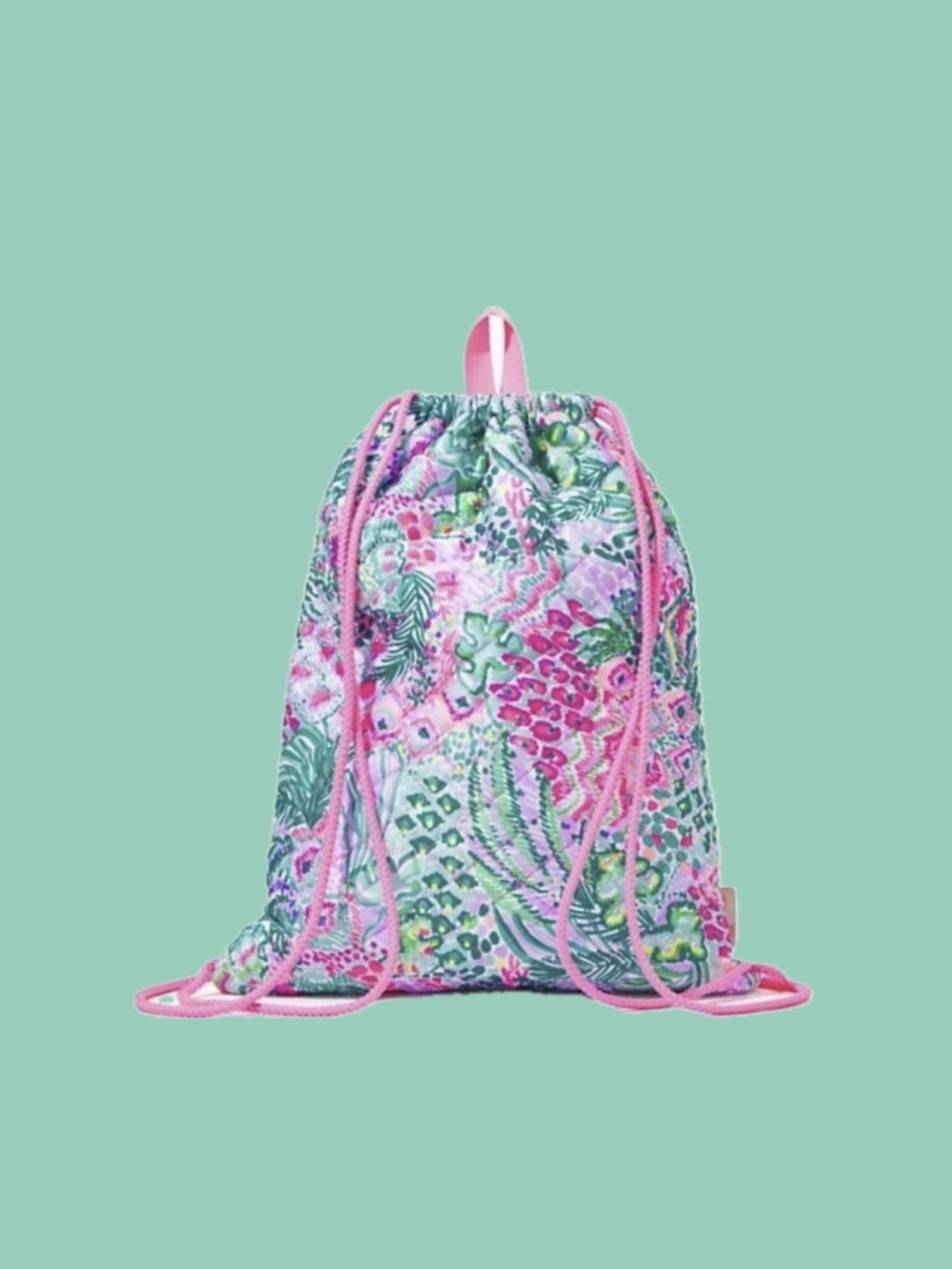 Lilly Pulitzer Quilted Workout Bag Banana Split NWT